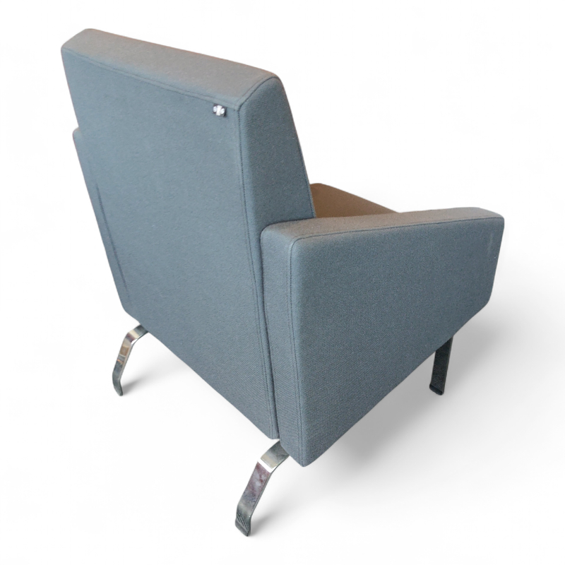 Desmond lenestol Mørkt grått stoff