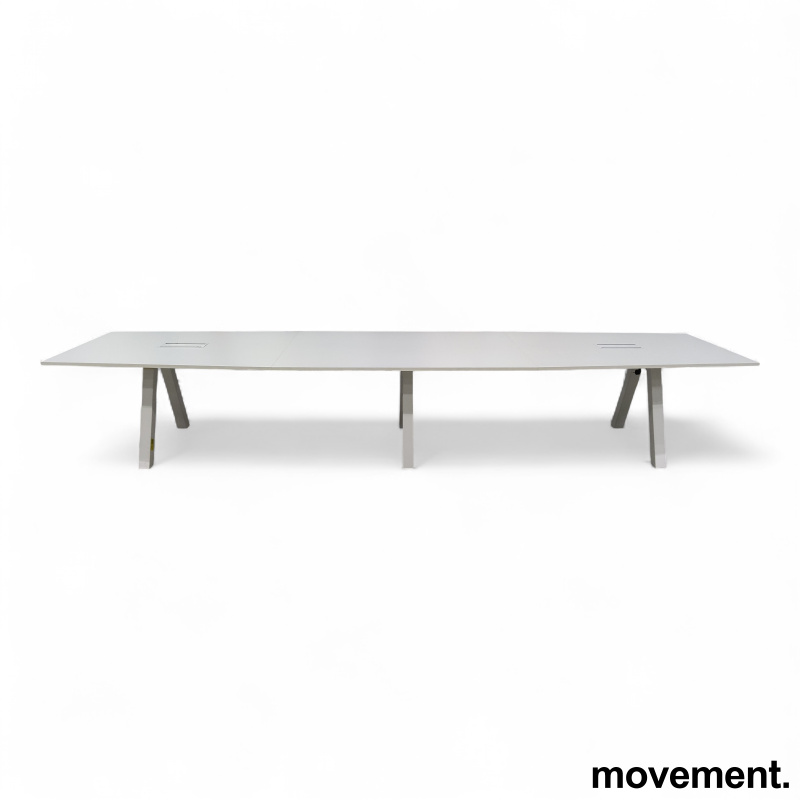Frankie møtebord 440x120cm Hvit - 1 / 2