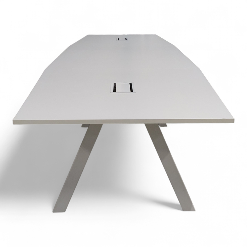 Frankie møtebord 440x120cm Hvit