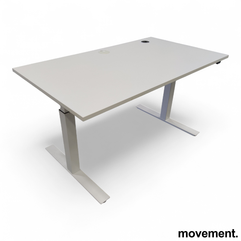 Pinta EQC 140x80cm Hvit laminat, - 4 / 4