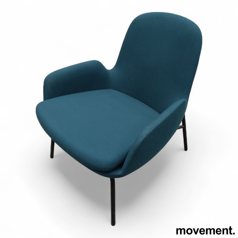 Era Lounge Chair Low Petrolblått - 1 / 3