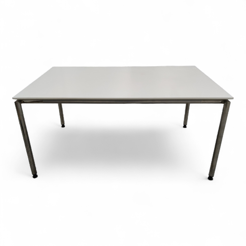 Møtebord 150x90 Hvit, understell i