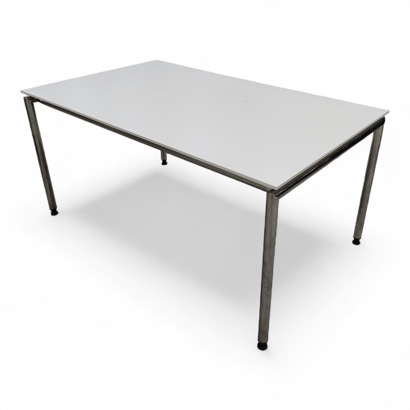 Møtebord 150x90 Hvit, understell i