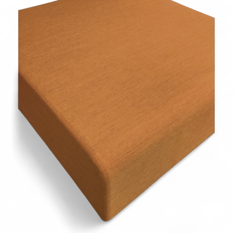 Up 1-seter puff Orange stoff