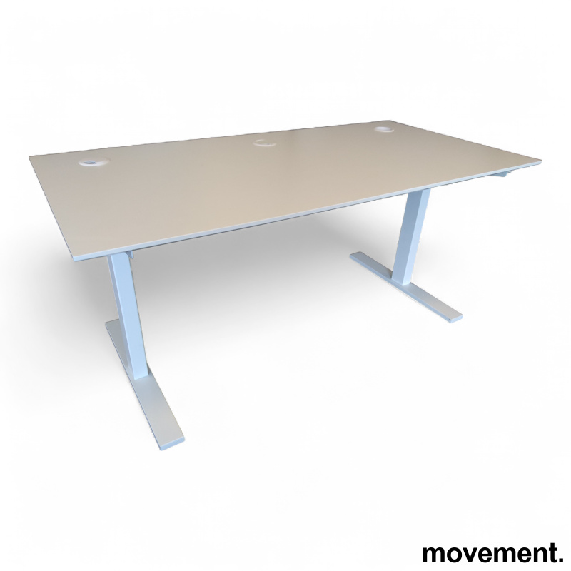 Q20N hevsenk 160x80cm Hvit laminat, - 1 / 3