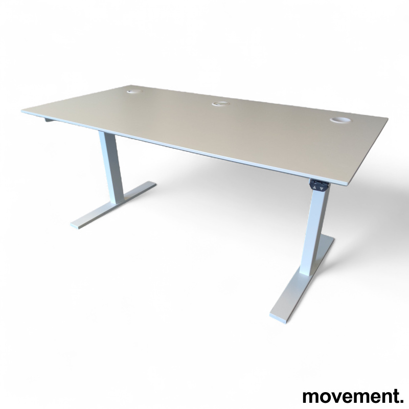 Q20N hevsenk 160x80cm Hvit laminat, - 2 / 3