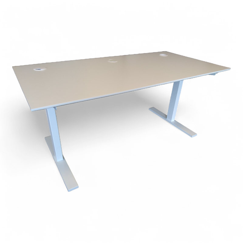 Q20N hevsenk 160x80cm Hvit laminat,