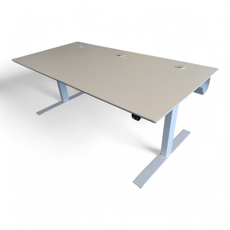 Delta 160x80cm Hvit laminat,