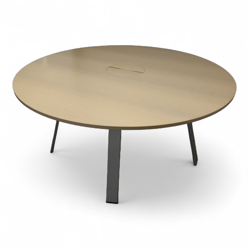 Piece Ø=160cm Grålasert eik,