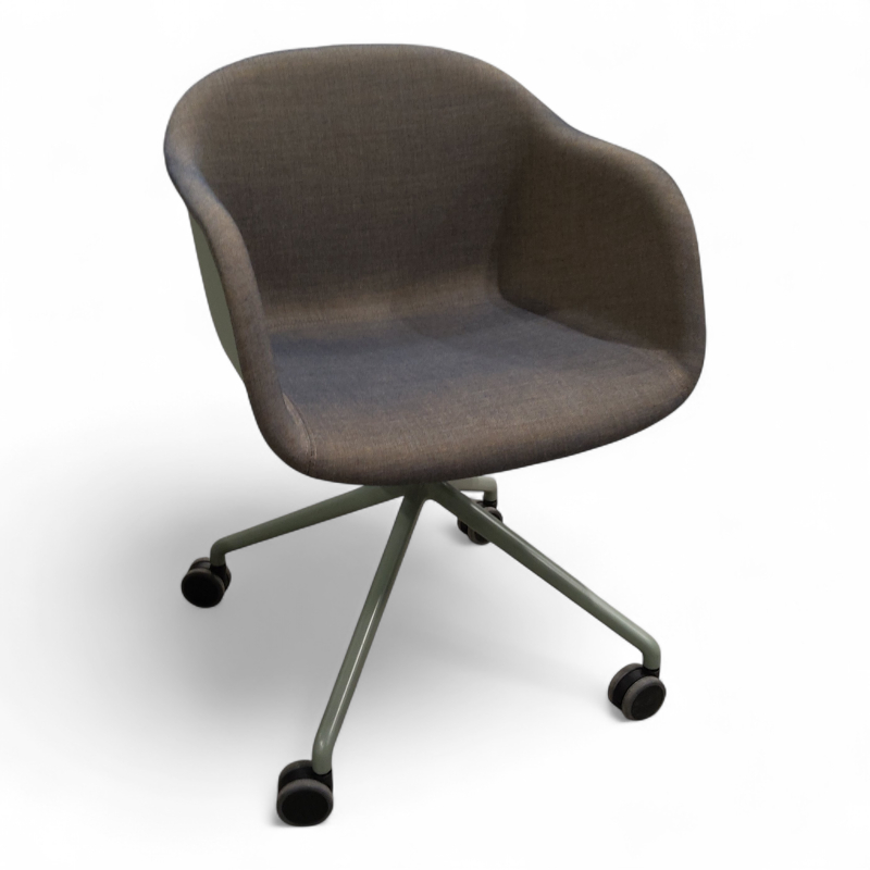 Fiber Armchair, swivel base med