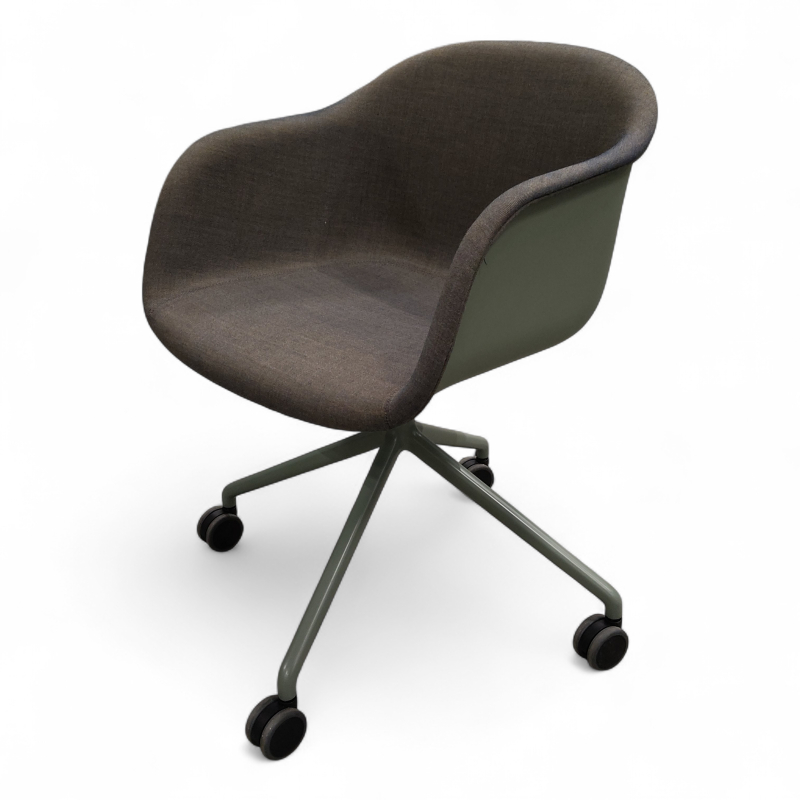 Fiber Armchair, swivel base med