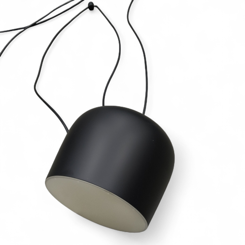 Aim 3-hoders taklampe Sort, Pent