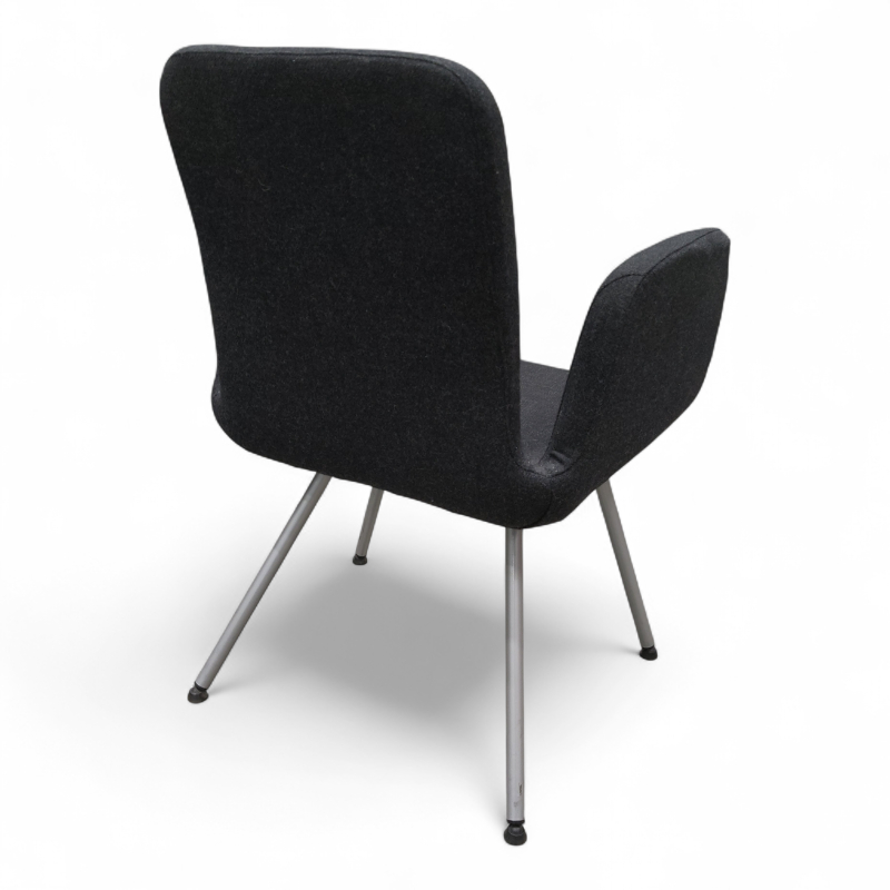 Patrik konferansestol Mørk grått