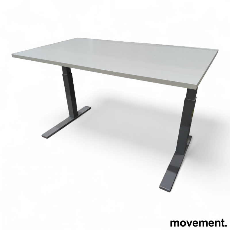 Tellus hevsenk 140x80 Hvit laminat, - 1 / 2