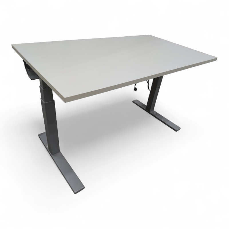 Tellus hevsenk 140x80 Hvit laminat,