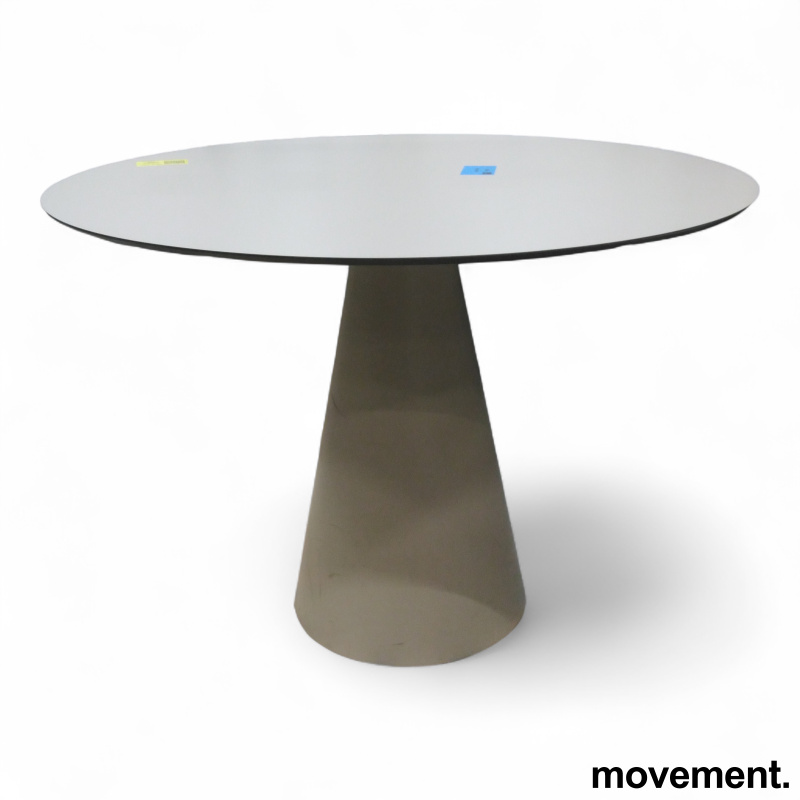 Container møtebord Ø=100cm Beige - 1 / 3