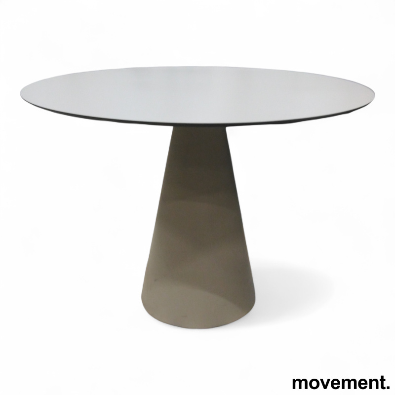 Container møtebord Ø=100cm Beige - 2 / 3