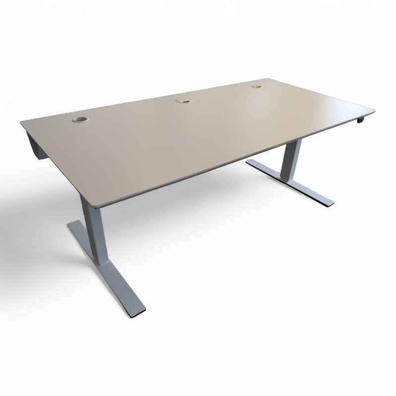 Delta 160x80cm Hvit laminat,