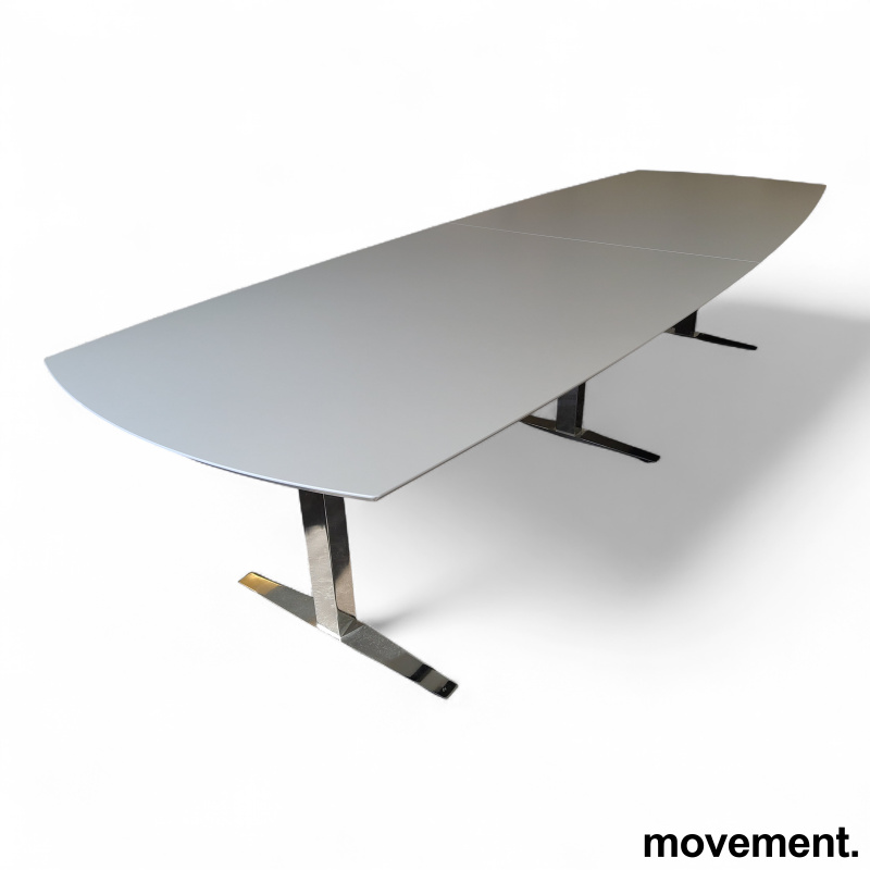 Inline møtebord 320x110cm Hvit - 1 / 3
