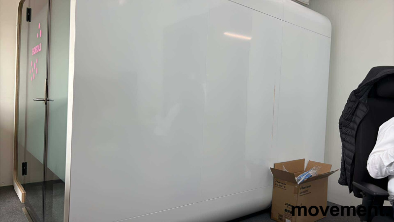 Framery Q 6 personer møtepod Hvit
