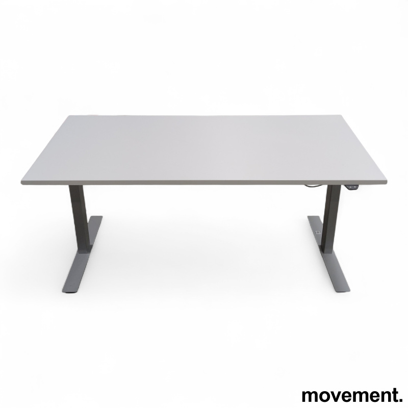 Hevsenk 160x80cm Hvit laminat, - 2 / 2