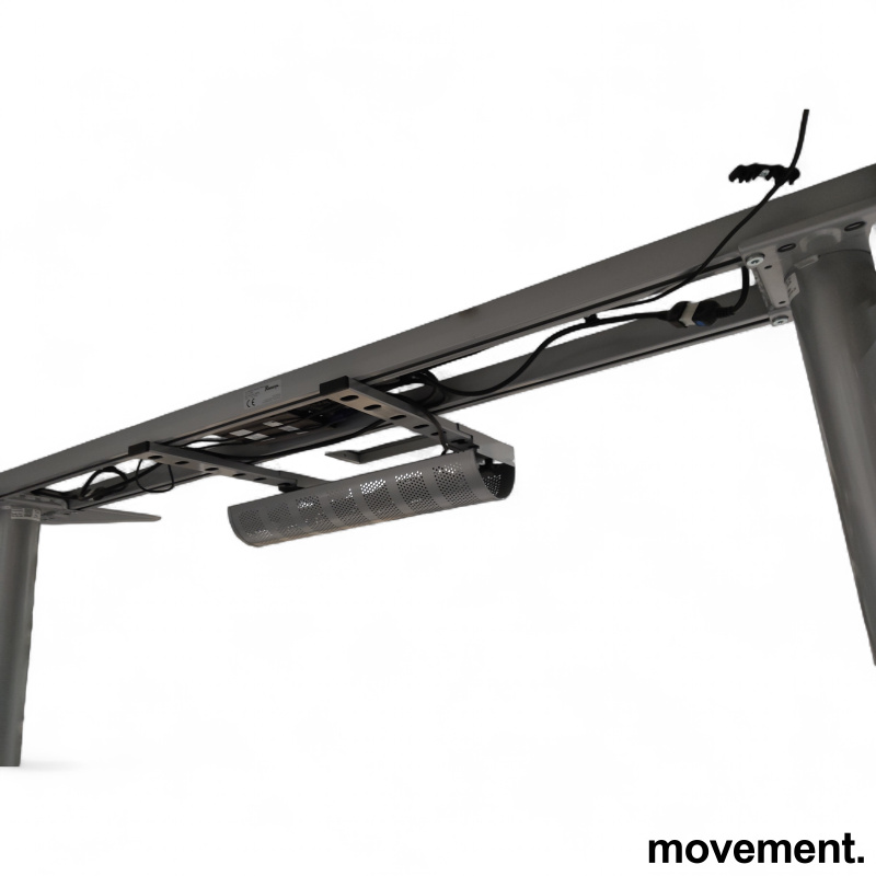 P-serie 160x80cm Hvit laminat, - 4 / 4