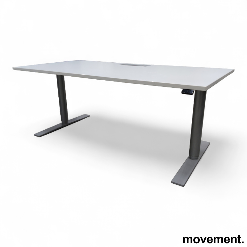 P-serie 160x80cm Hvit laminat, - 2 / 4