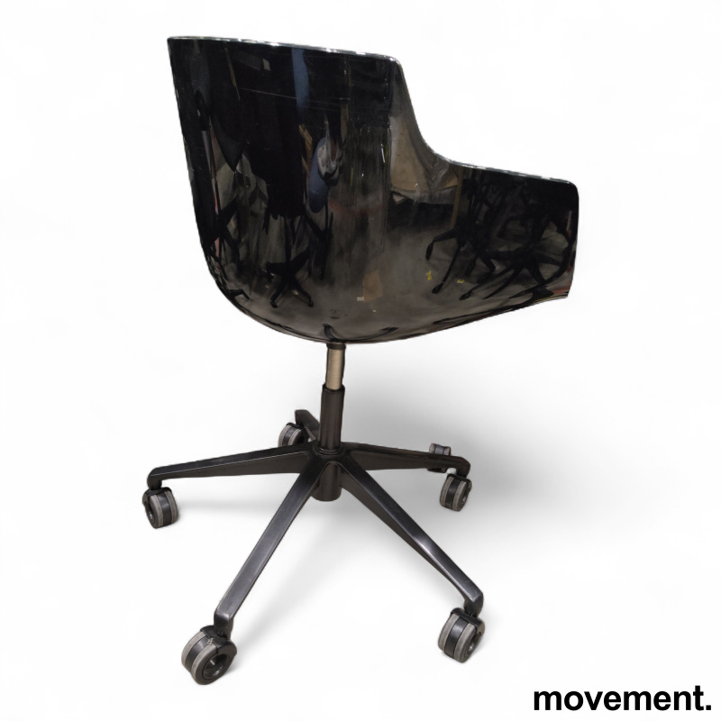 Flow armchair på hjul Lys blått - 2 / 2
