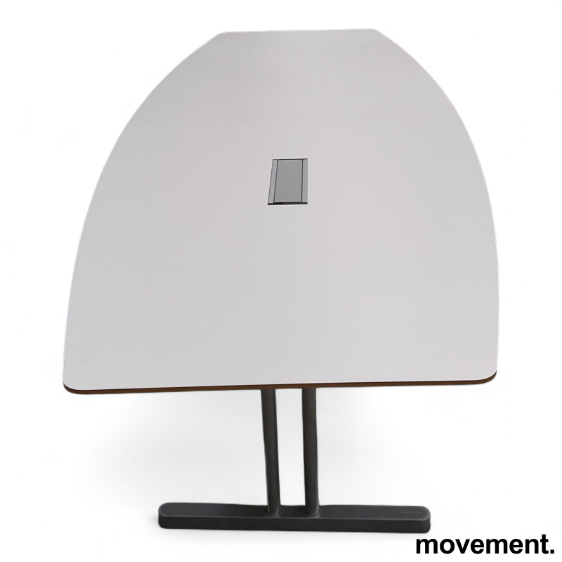 Disk møtebord 330x120cm Hvit - 2 / 2