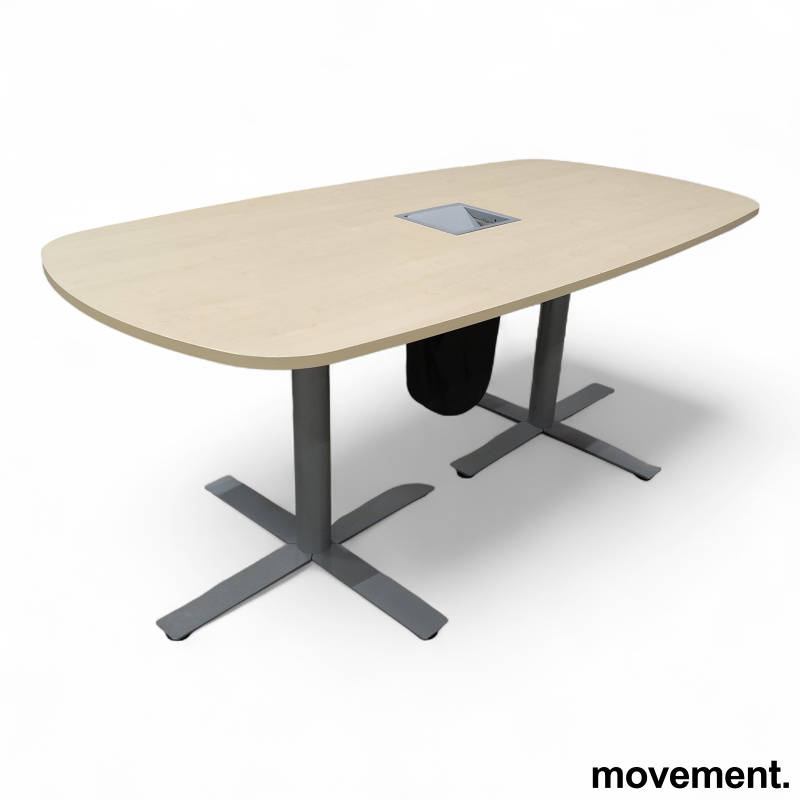 Oberon møtebord 180x90cm Bjerk - 1 / 2