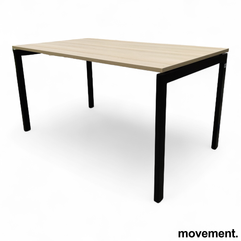 Nexus 140x80cm Eik laminat, sort - 2 / 2