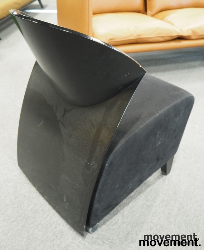 Rav Sete i sort mikrofiberstoff, - 2 / 3