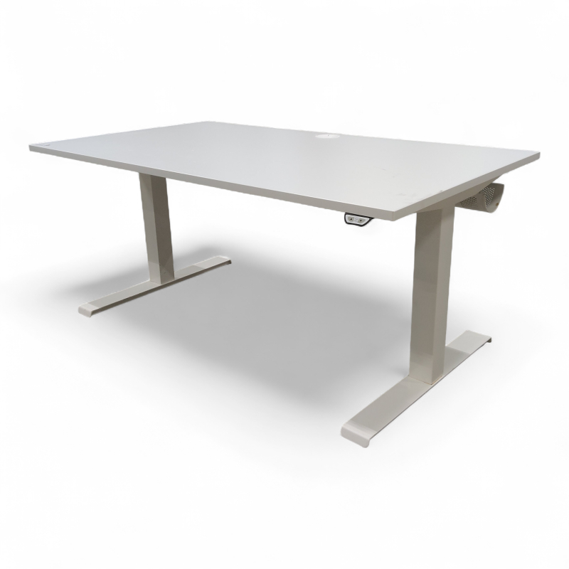 P-serie 140x80cm Hvit laminat,