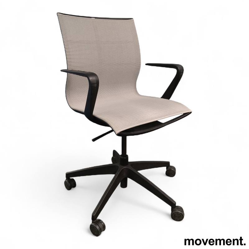 Se:joy med armlene hvit mesh, sort - 1 / 2
