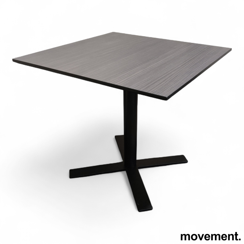 Oberon kantinebord 80x80cm Mørk - 2 / 3