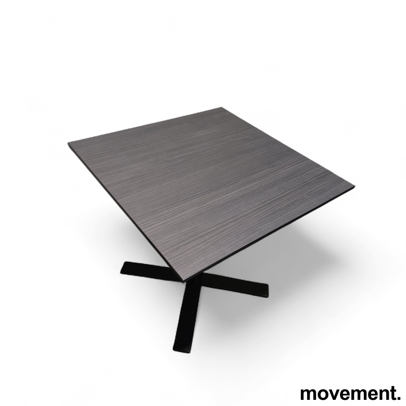 Oberon kantinebord 80x80cm Mørk - 3 / 3