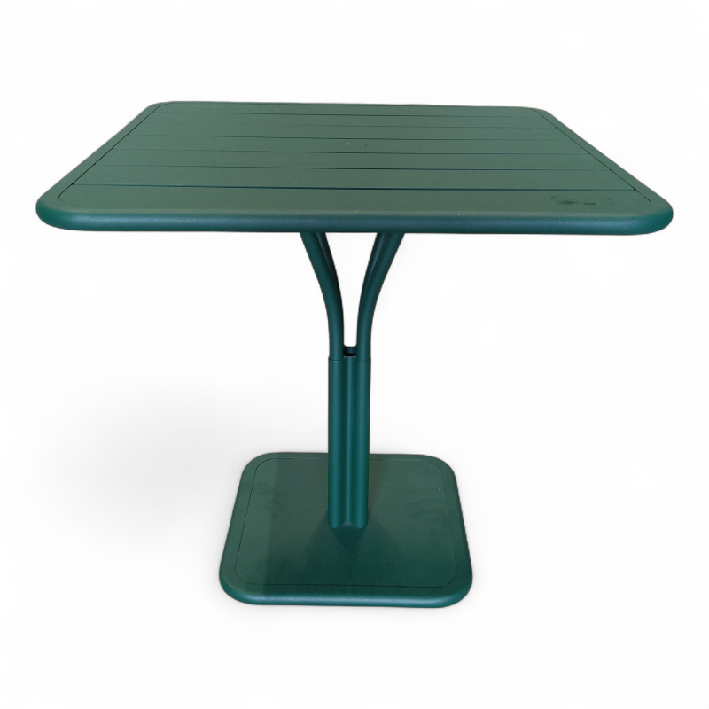 Luxembourg søylebord 80x80 cm Mørk