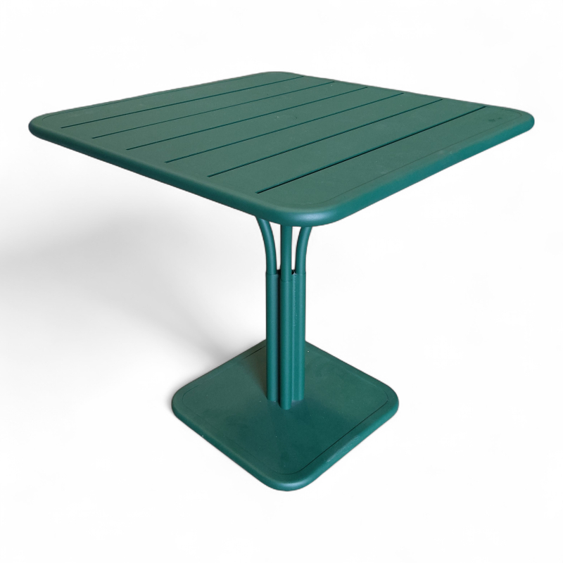 Luxembourg søylebord 80x80 cm Mørk