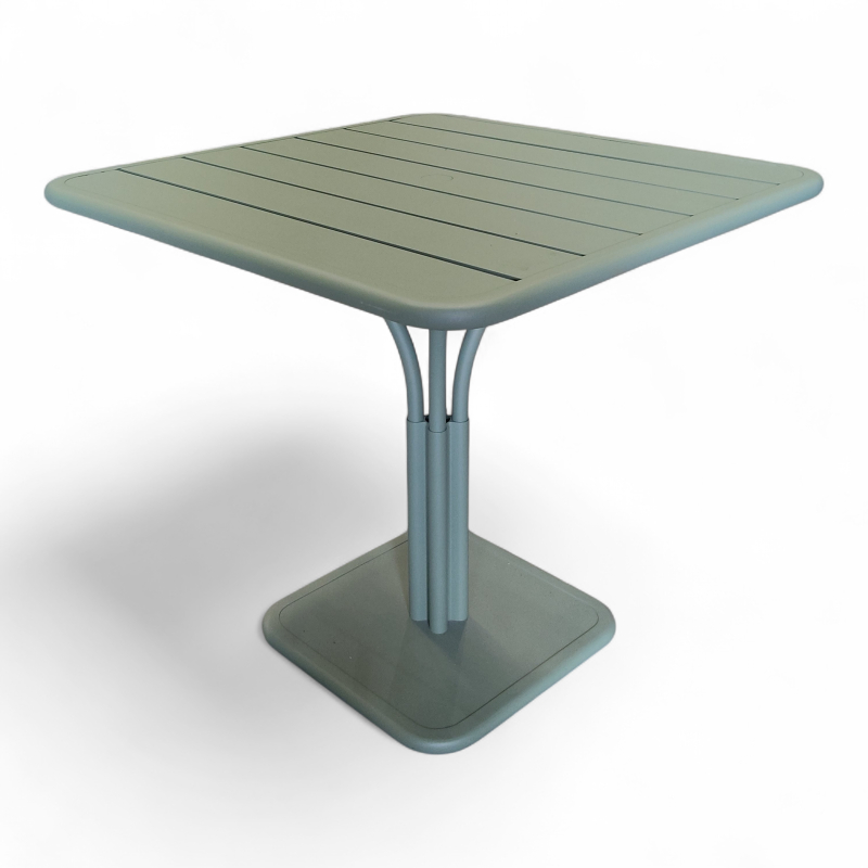 Luxembourg søylebord 80x80 cm Lys