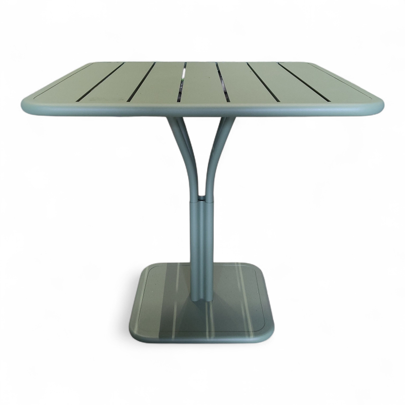 Luxembourg søylebord 80x80 cm Lys