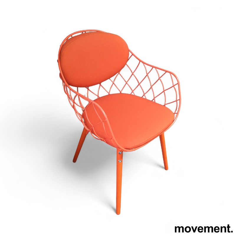 Pina Chair Coral rød, Pent brukt - 1 / 2