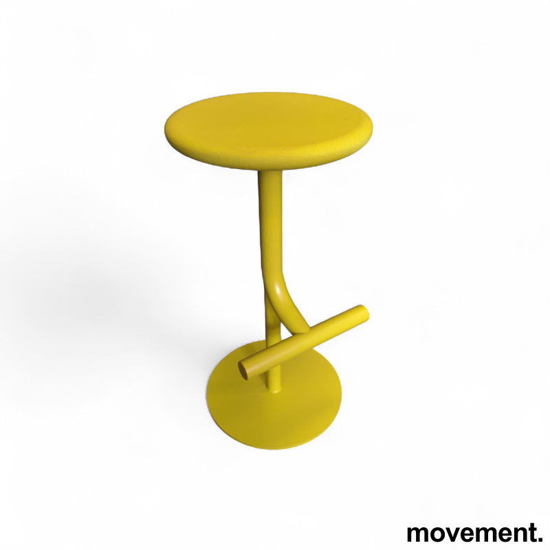 Tibu Swivel Bar Stool Gul, Pent - 1 / 2