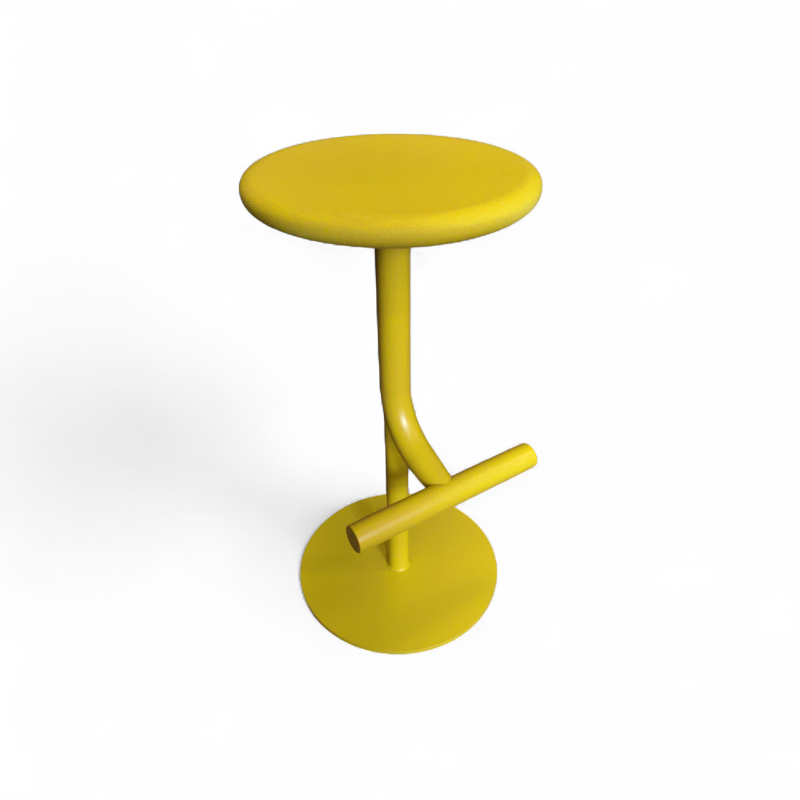 Tibu Swivel Bar Stool Gul, Pent