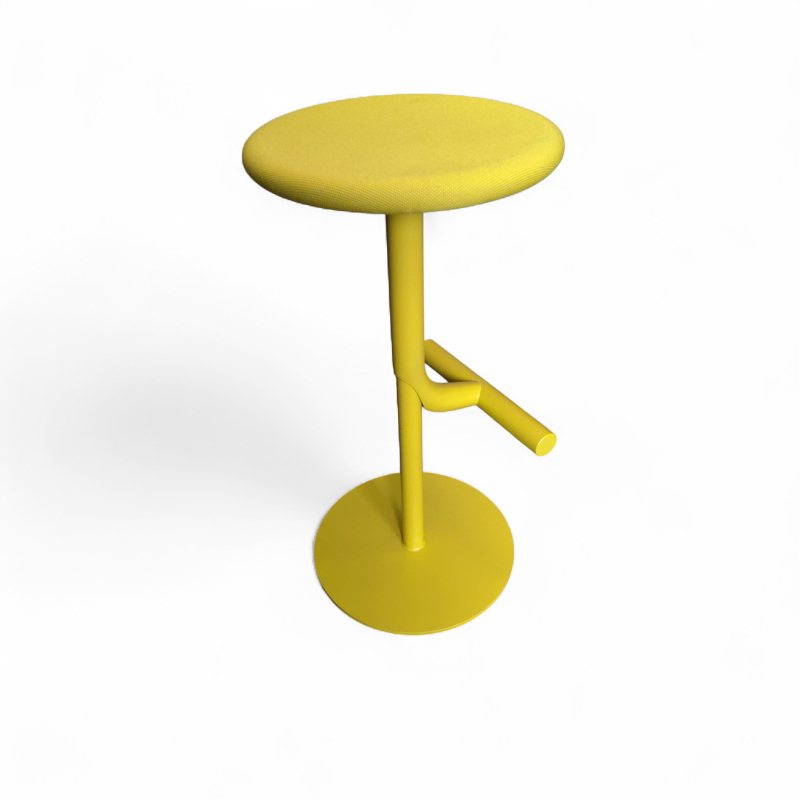 Tibu Swivel Bar Stool Gul, Pent