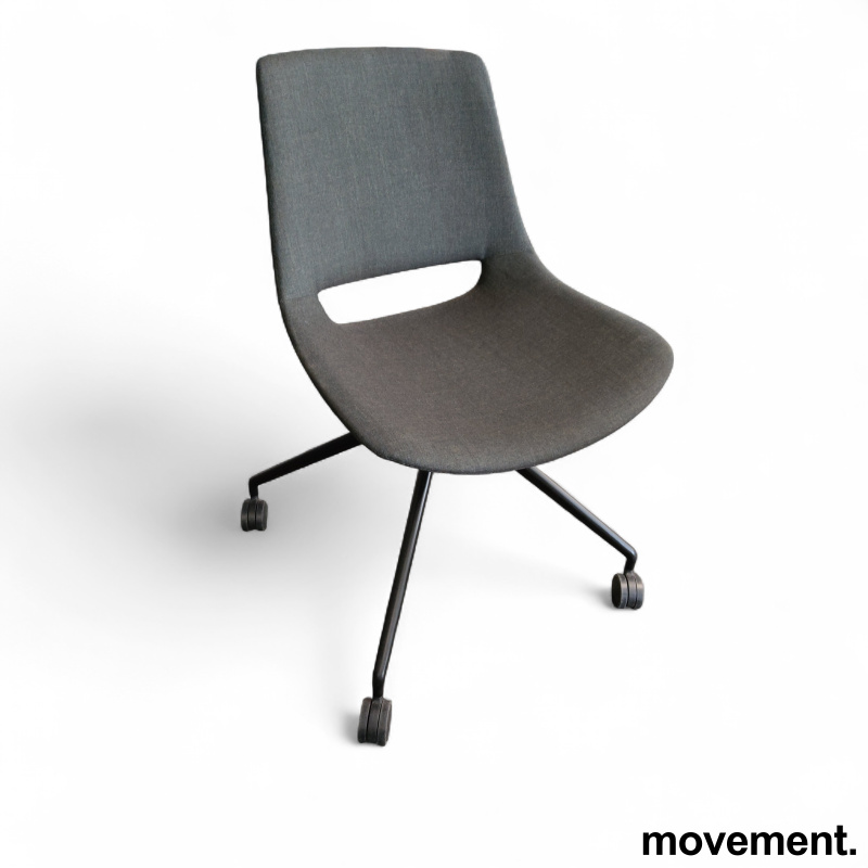 Palm på hjul Sort stoff (Kvadrat - 1 / 2