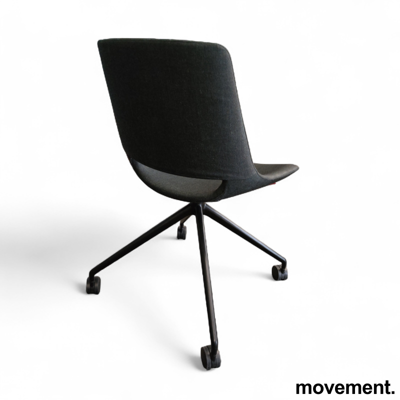 Palm på hjul Sort stoff (Kvadrat - 2 / 2