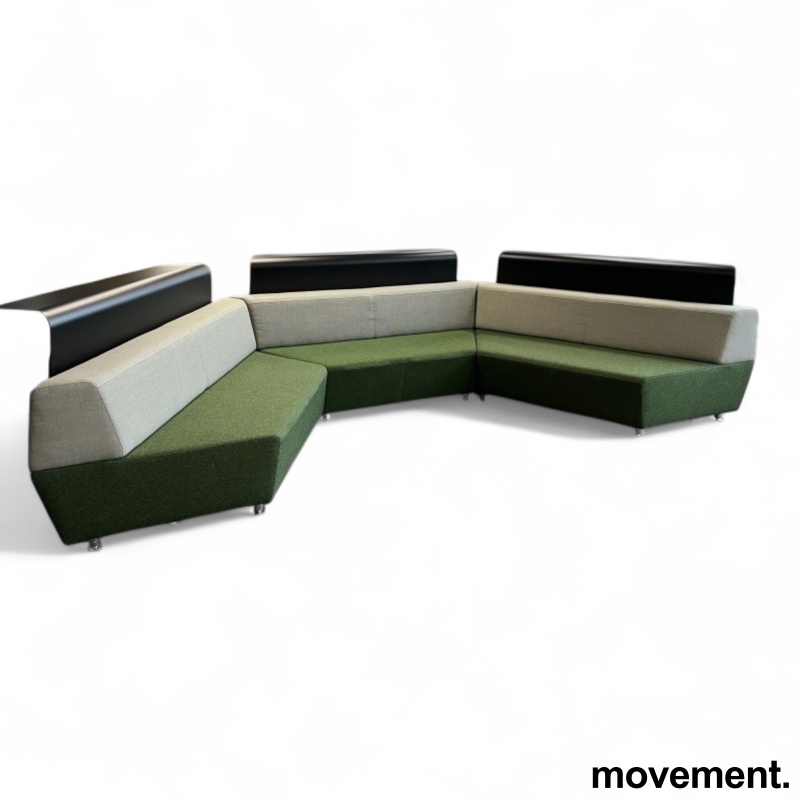 Media Scape sofa grønt og beige - 2 / 5