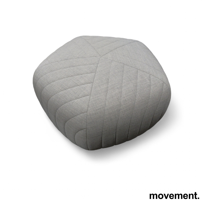 Five Pouf Large Grått stoff