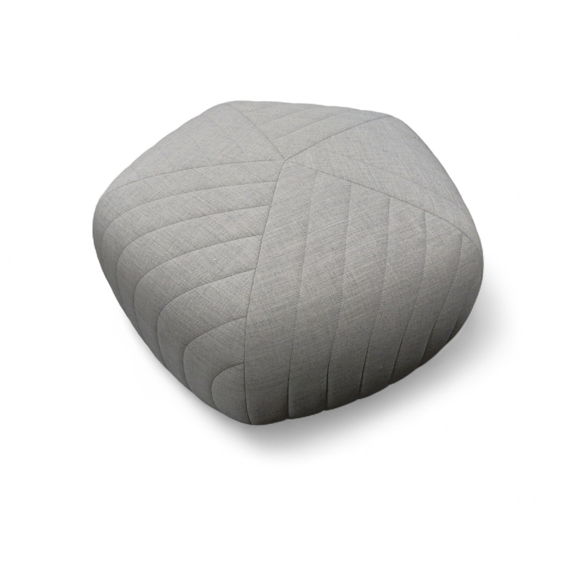 Five Pouf Large Grått stoff