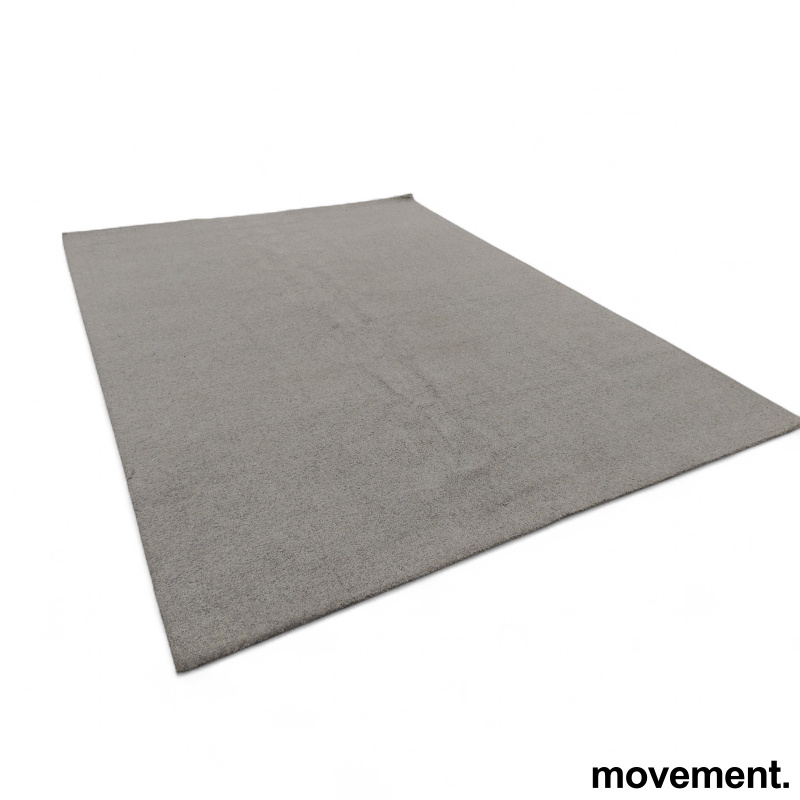 Natura 250x350cm 100% ull Lys grå, - 1 / 2